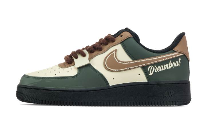 Nike Nike Air Force 1 Jungle Crossing Slip Resistant, Abrasion Resistant, Lightweight Low top Skateboard Shoes Unisex