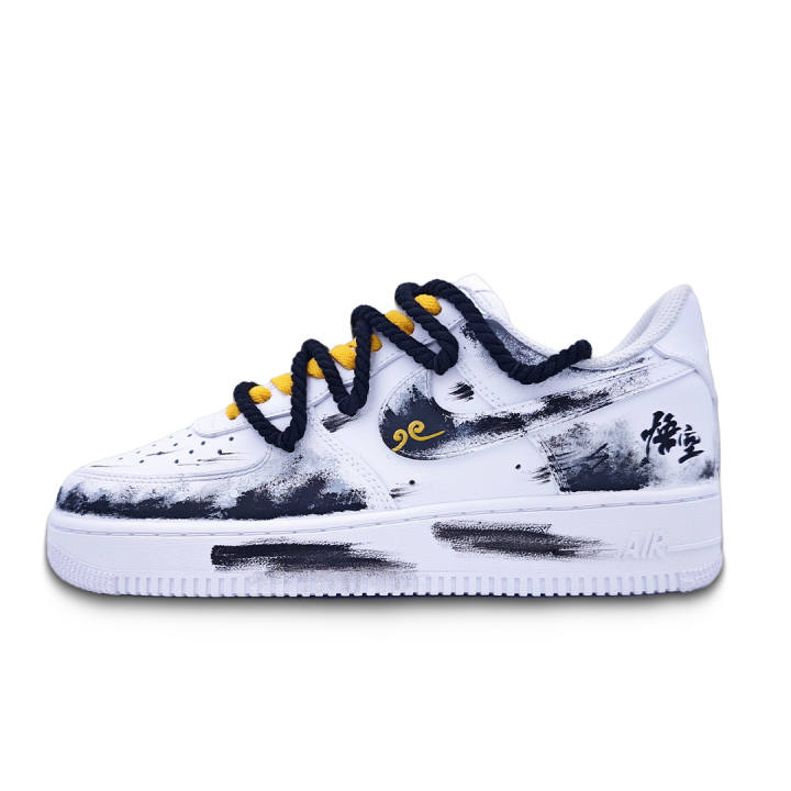 Nike Nike Air Force 1 Tiangong Tactical Boots Slip Resistant Abrasion Resistant Low top Skateboard Shoes Unisex White