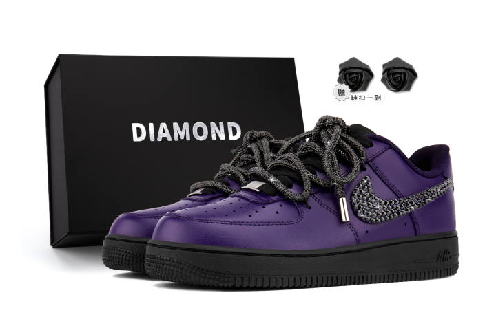 Nike Nike Air Force 1 Slip Resistant, Abrasion Resistant, Lightweight Low top Skateboard Shoes Unisex