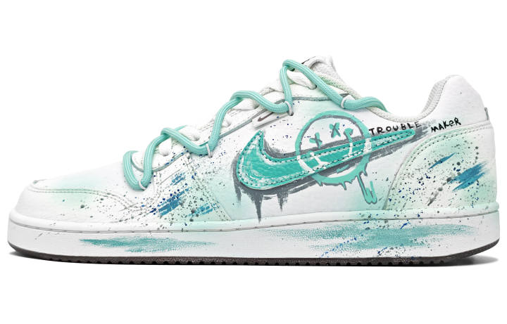 Nike Nike EBERNON Abrasion Resistant Low top Skateboard Shoes Unisex