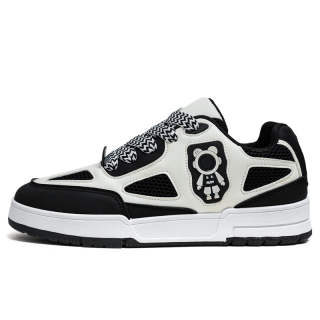 BAOZAOGONGYANG Abrasion Resistant Breathable Low top Skateboard Shoes Men's