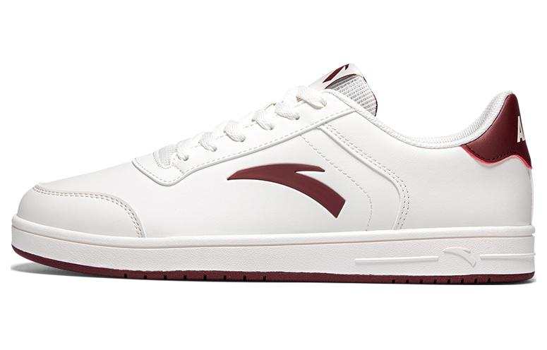 Anta Classic Textile, Synthetic Leather Comfortable Slip Resistant Abrasion Resistant Low top Skateboard Shoes Men's