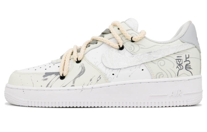 Nike Nike Air Force 1 Nine Rounds Of Manufacturing, Clouds Hidden Zhaolong Thermal Coverage Low top Skateboard Shoes Men's