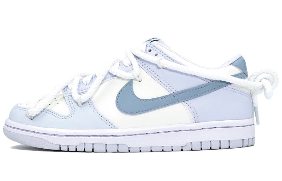 Nike Nike Dunk Sweet Sister Shoes Low-Top Year Of The Dragon Limited Edition Skateboard Shoes Women's Gray White Blue