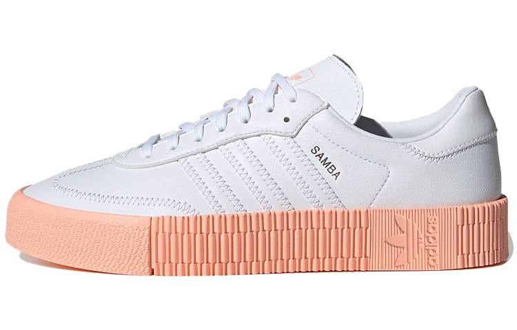 Adidas Originals Adidas Samba Rose White Orange Women's