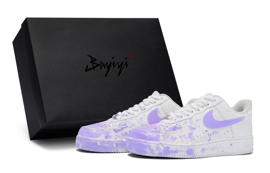 Nike Nike Air Force 1 LOW 811 Manufacturing, Secret Encounter Scene, Special Shoe Box Low top Skateboard Shoes GS