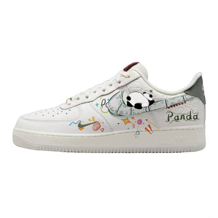 Nike Nike Air Force 1 Slip Resistant, Abrasion Resistant, Lightweight Low top Skateboard Shoes Unisex Beige