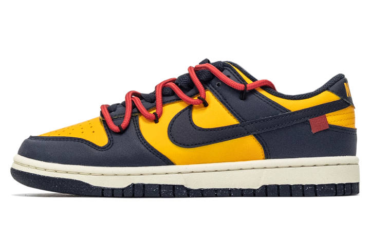 Nike Nike Dunk Island Agent Low top Skateboard Shoes Unisex Yellow Blue