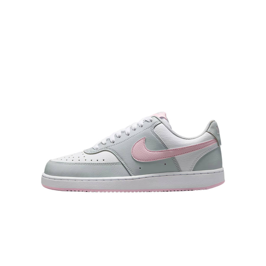 Nike Nike Court Vision Synthetic Leather Low top Skateboard Shoes Women's Gray