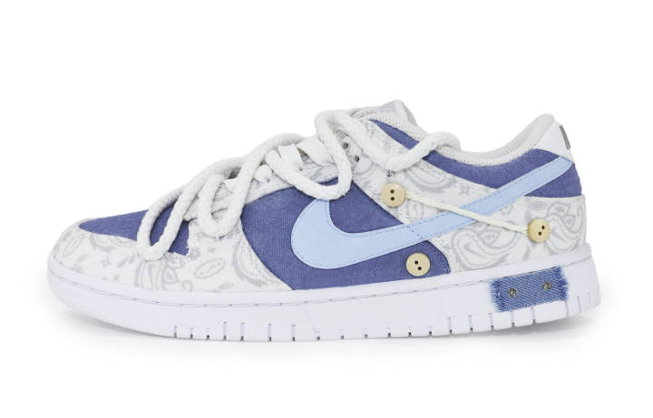 Nike Nike Dunk Skateboard Shoes Women's Low Top Blue/White