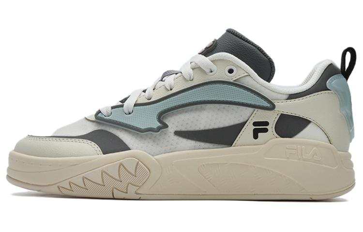FILA FUSION DESPERADO LOW Cushioning, Wear Resistant Low top Skateboard Shoes Women's Beige Blue