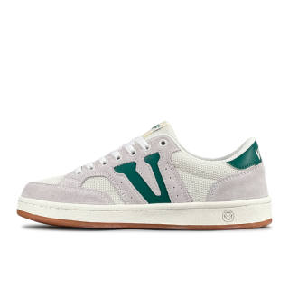 VFDF Slip Resistant, Abrasion Resistant, Breathable Low top Skateboard Shoes Unisex Beige Gray Green