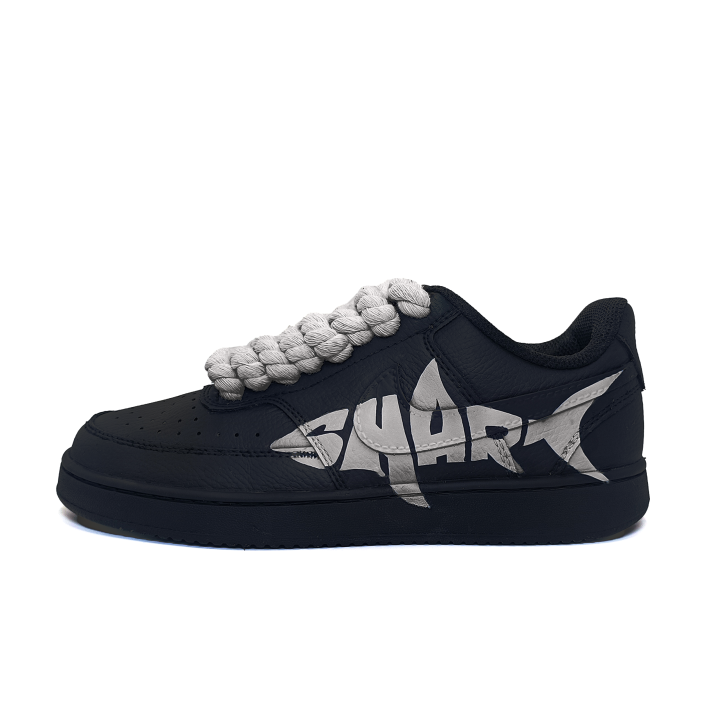 Nike Nike Court Vision Great White Shark Dark Gray Slip Resistant Abrasion Resistant Slip Resistant Abrasion Resistant