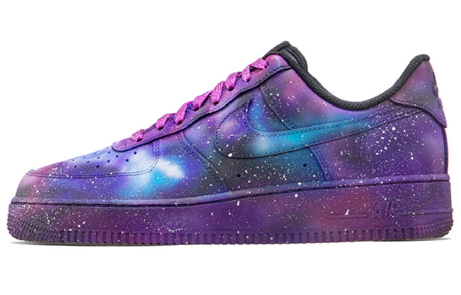 Nike Nike Air Force 1 Thermal Slip Resistant And Abrasion Resistant Low top Skateboard Shoes Unisex Purple