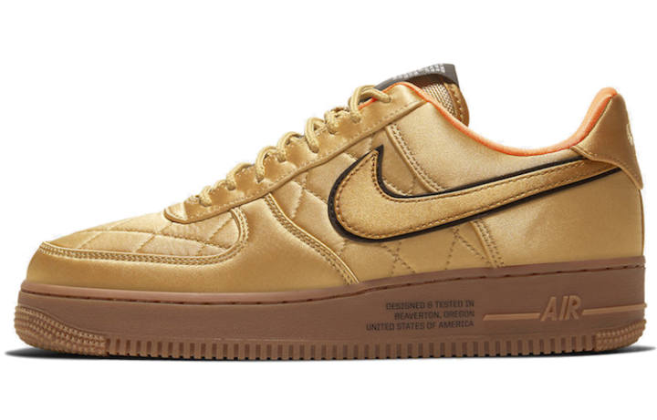 Nike Nike Air Force 1 Low Quilted Satin Pack Wheat