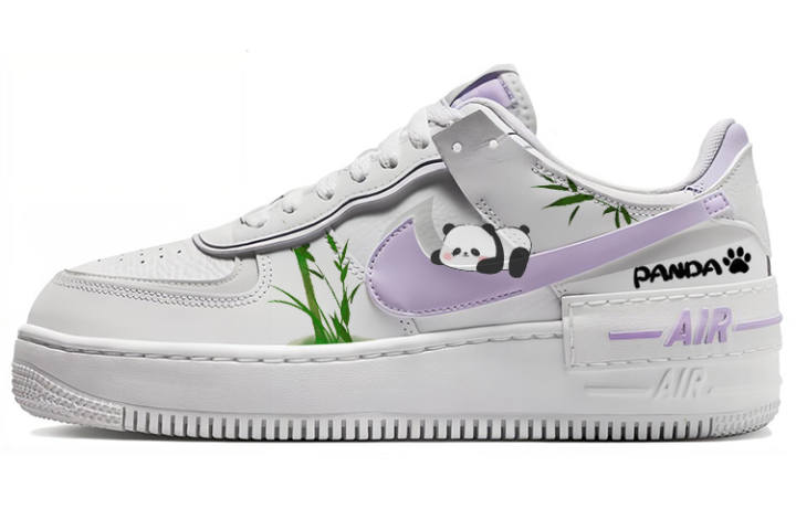 Nike Nike Air Force 1 Skateboard Shoes Women's Low Top Purple/White