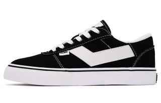 Pony Skate Canvas Low top Skateboard Shoes Unisex Black