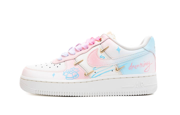 Nike Nike Air Force 1 Maris Sal Milk Cream Skateboard Shoes Women's White