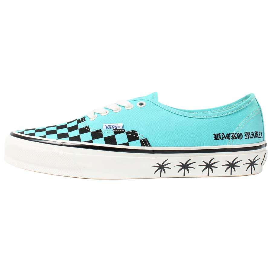 Vans WACKO MARIA x Vans Premium Authentic Skateboard Shoes Unisex Blue Black