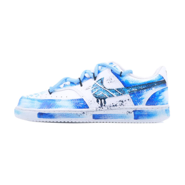 Nike Nike Court Vision 1 Skateboard Shoes Men's Low Top White