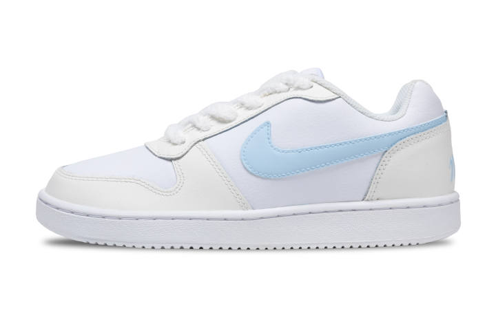 Nike Nike EBERNON Skateboard Shoes Women's Low Top White/Purple/Blue