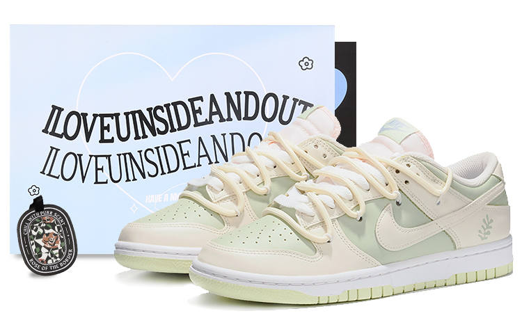 Nike Nike Dunk Low Lime Ice Low top Skateboard Shoes Women's Beige Green