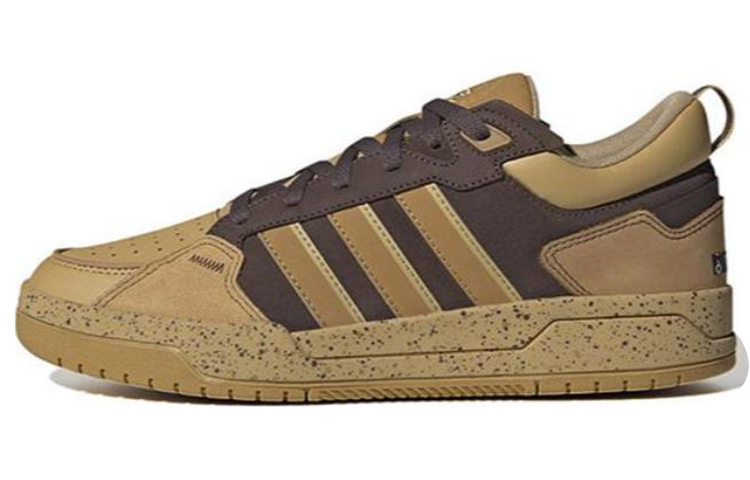 Adidas Neo 100DB Sportswear Shoes 'Khaki / Dark Brown'