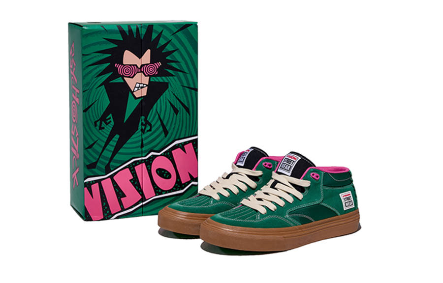 Vision Street Wear Concave Suede, Textile Mid top Skateboard Shoes Unisex Forest Green