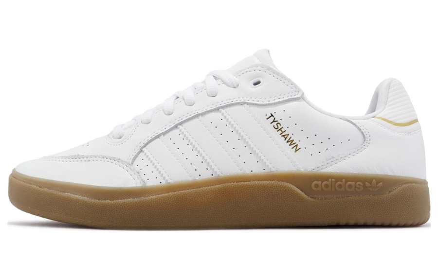 Adidas Originals Tyshawn Slip Resistant Thermal Slip Resistant Thermal Low top Skateboard Shoes Unisex White