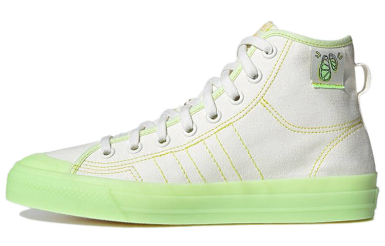 Adidas Originals Adidas Nizza Hi Rf 'Cream Yellowgreen'