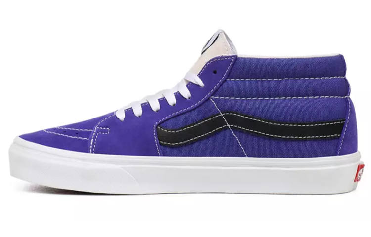 Vans Sk8 Mid Retro Sport Royal Purple/True White Blue
