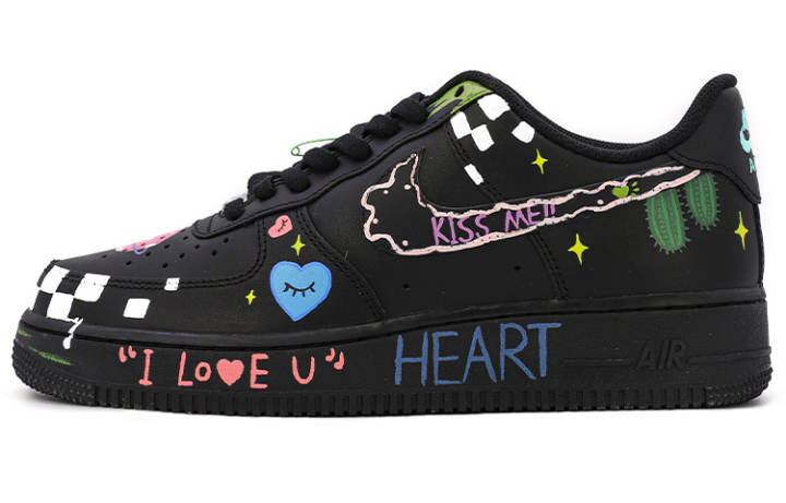 Nike Nike Air Force 1 Leather Slip Resistant, Abrasion Resistant, Lightweight Low top Skateboard Shoes Women's