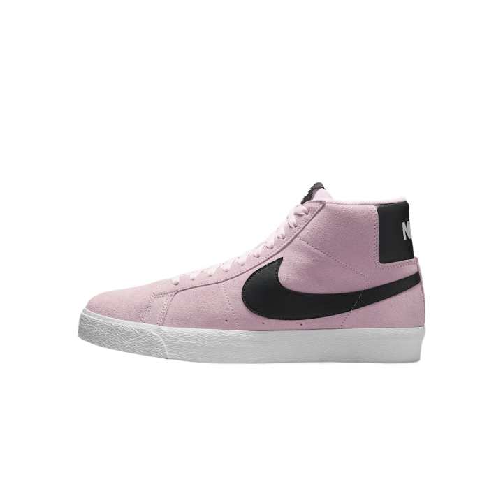 Nike Nike SB Zoom Blazer Skateboarding Comfortable Stylish High-Top Skate Shoes Unisex Foam Pink