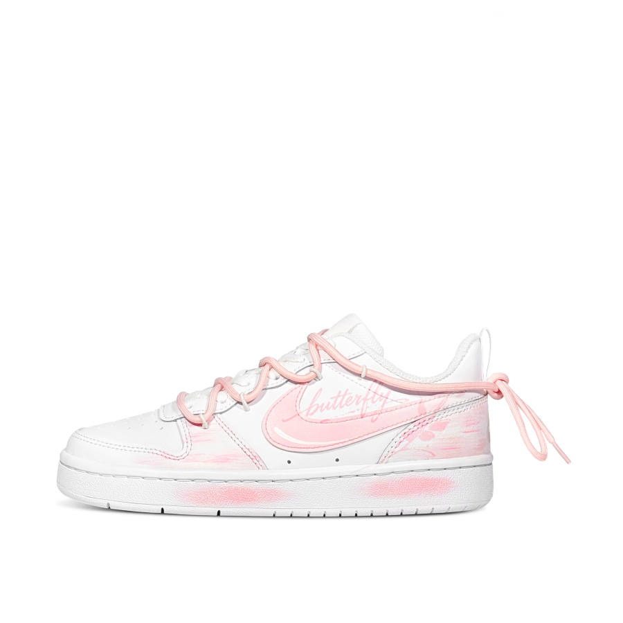 Nike Nike Pink Butterfly Low top Skateboard Shoes Women's