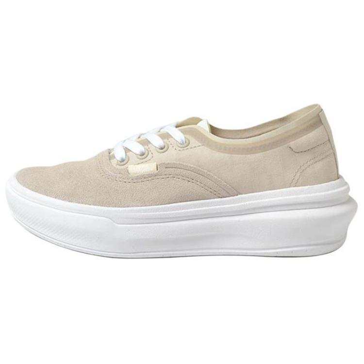Vans Authentic Abrasion Resistant Abrasion Resistant Low top Skateboard Shoes Women's Beige