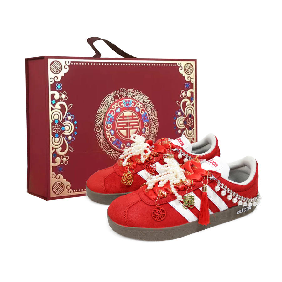 Adidas Adidas A Dream Beyond The Curtain, Box Slip Resistant Low top Skateboard Shoes Women's Red