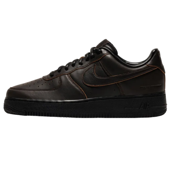 Nike Nike Air Force 1 Leather Slip Resistant Abrasion Resistant Skateboard Shoes Unisex Brown