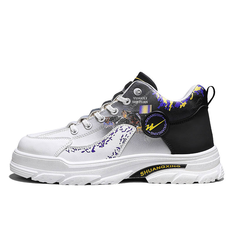 Binary Binary Low top Skateboard Shoes Men's Black White