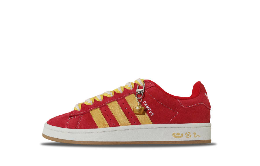 Adidas Originals CAMPUS 00s Slip Resistant Abrasion Resistant Low top Skateboard Shoes Unisex Red