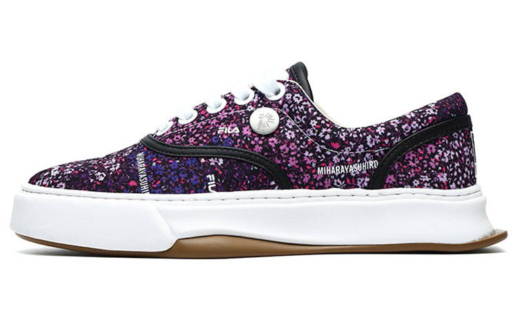 FILA FUSION Canvas Shoes 'Purple' Women's