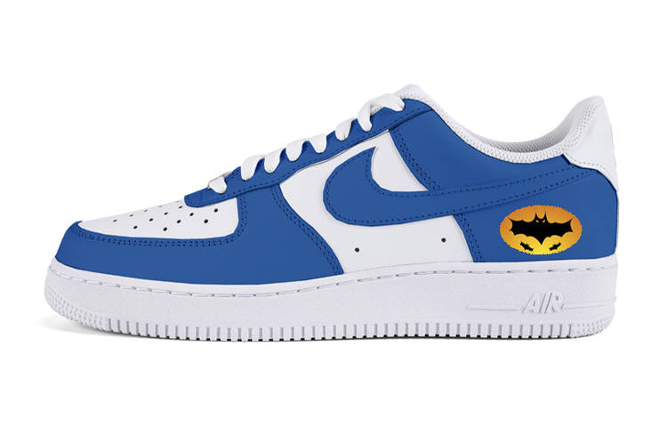 Nike Nike Air Force 1 Air Force 1 Low top Skateboard Shoes Men's Royal Blue