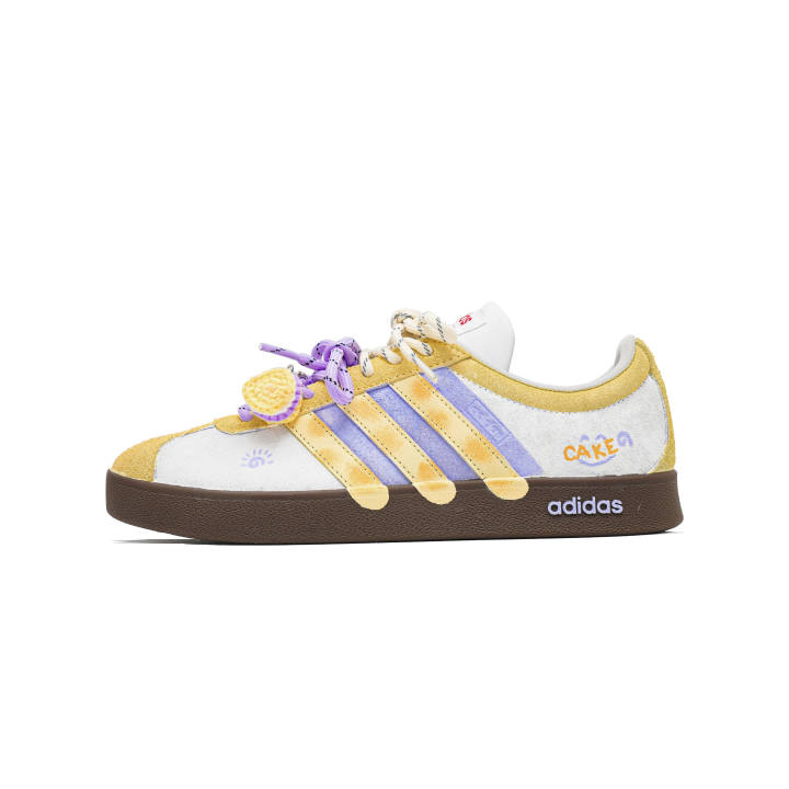 Adidas Adidas Taro Paste Tiger Roll Leather Cushioning Abrasion Resistant Lightweight Low top Skateboard Shoes Unisex Lemon