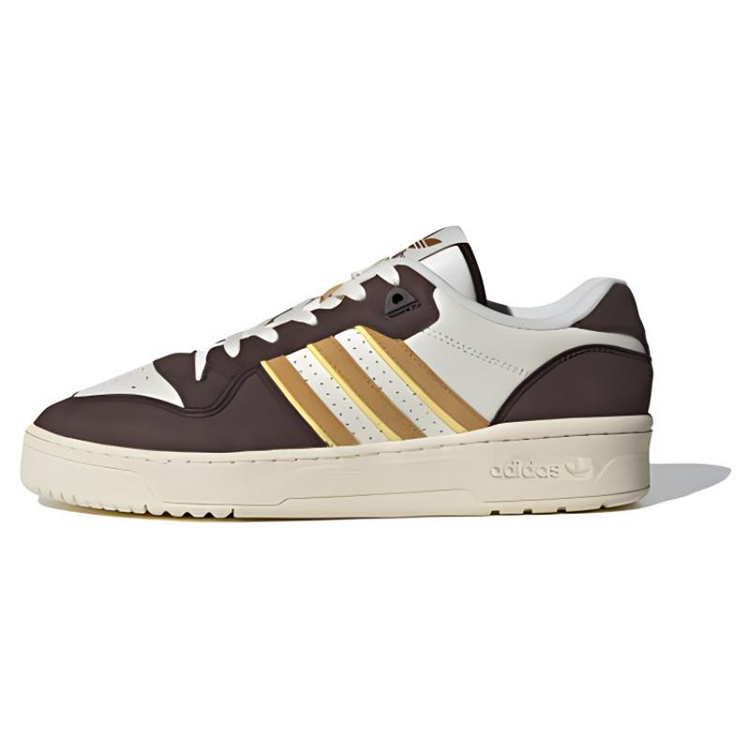 Adidas Originals Adidas Rivalry Low 'Brown Yellow Beige'