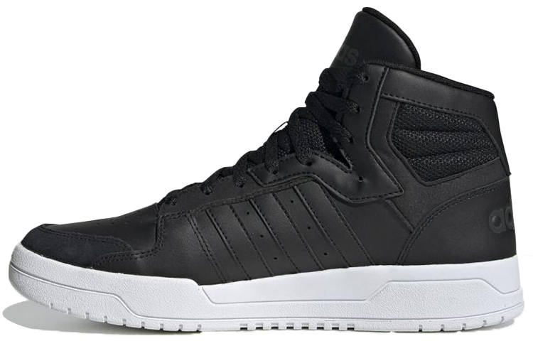 Adidas Neo Entrap Mid top Skateboard Shoes Men's Black White