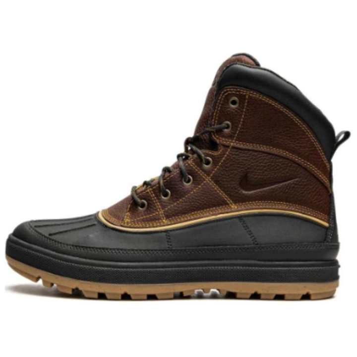 Nike Nike Woodside 2 Cushioning, Wear Resistant Mid top Skateboard Shoes Women's Brown Black