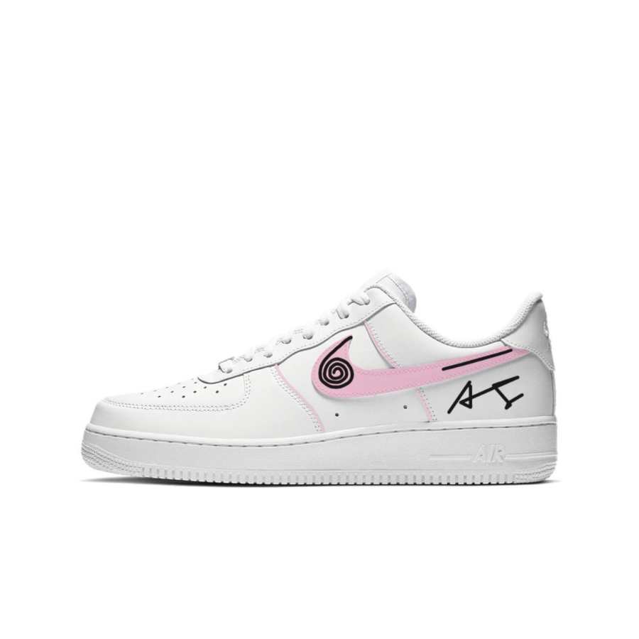 Nike Nike Air Force 1 Strawberry Candy Slip Resistant Abrasion Resistant Slip Resistant Abrasion Resistant Low top