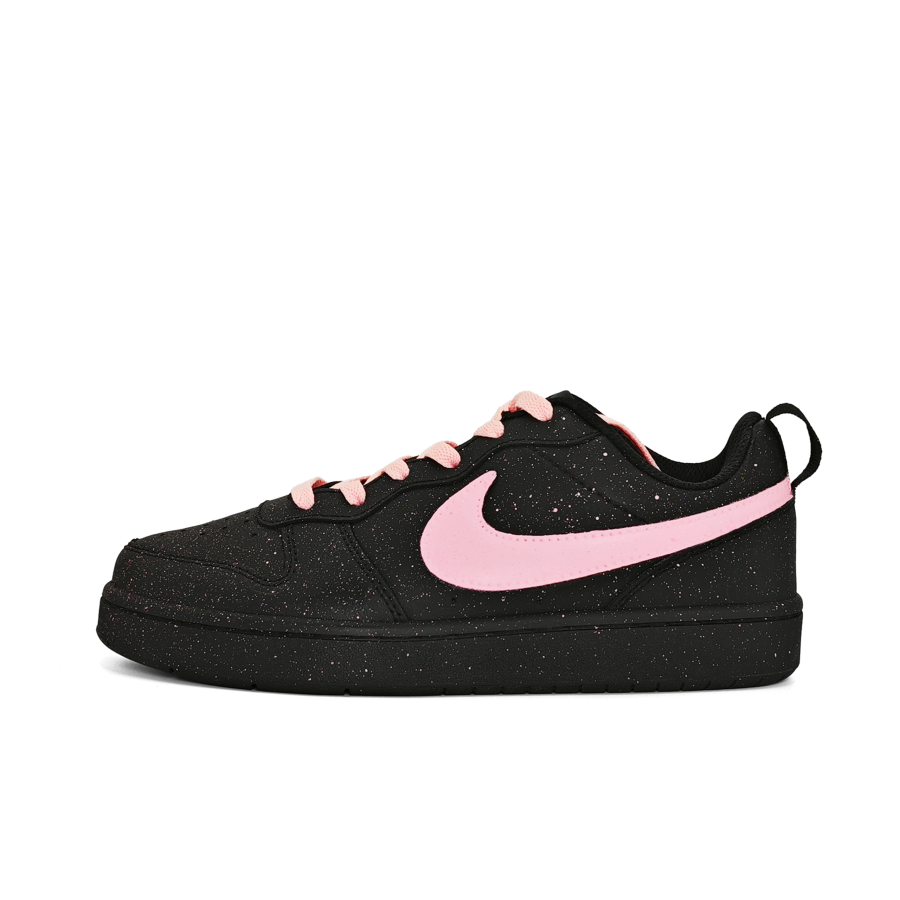 Nike Nike Court Borough Slip Resistant, Abrasion Resistant, Lightweight Low top Skateboard Shoes Unisex Black Pink