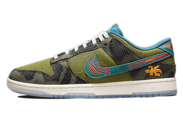 Nike Nike Dunk 'Siempre Familia' Comfortable Slip Resistant, Abrasion Resistant, Lightweight Low top Skateboard Shoes Unisex