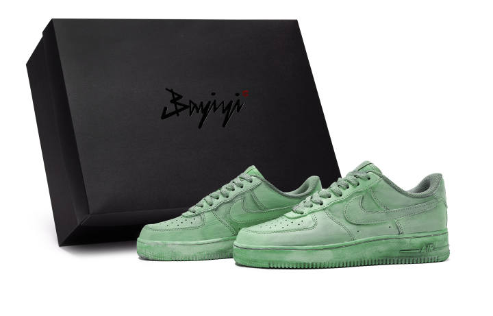 Nike Nike Air Force 1 811 Manufacturing, Spring Green, Special Shoe Box Low top Skateboard Shoes Unisex Green
