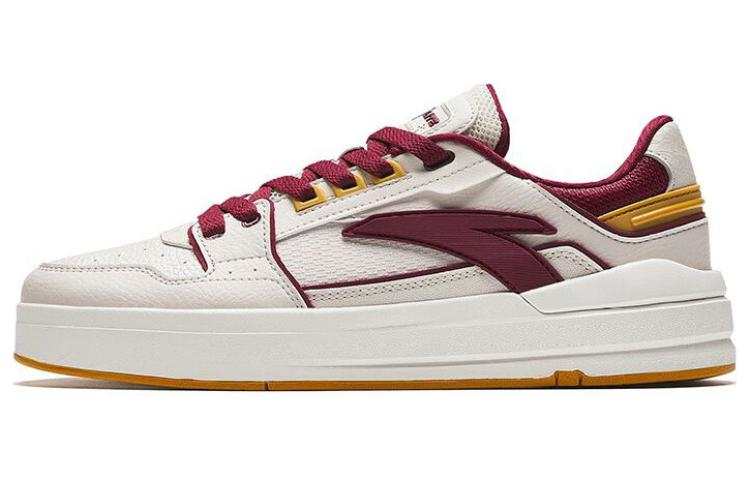 Anta Street Lite 'Nick Red Trendy And Comfortable Slip Resistant Cushioning Low top Skateboard Shoes Men's White Red